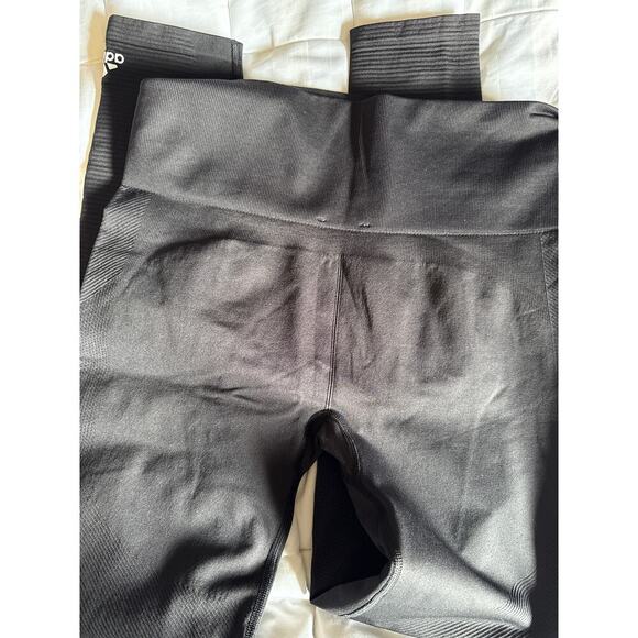 ADIDAS leggings black size M medium - Picture 4 of 4